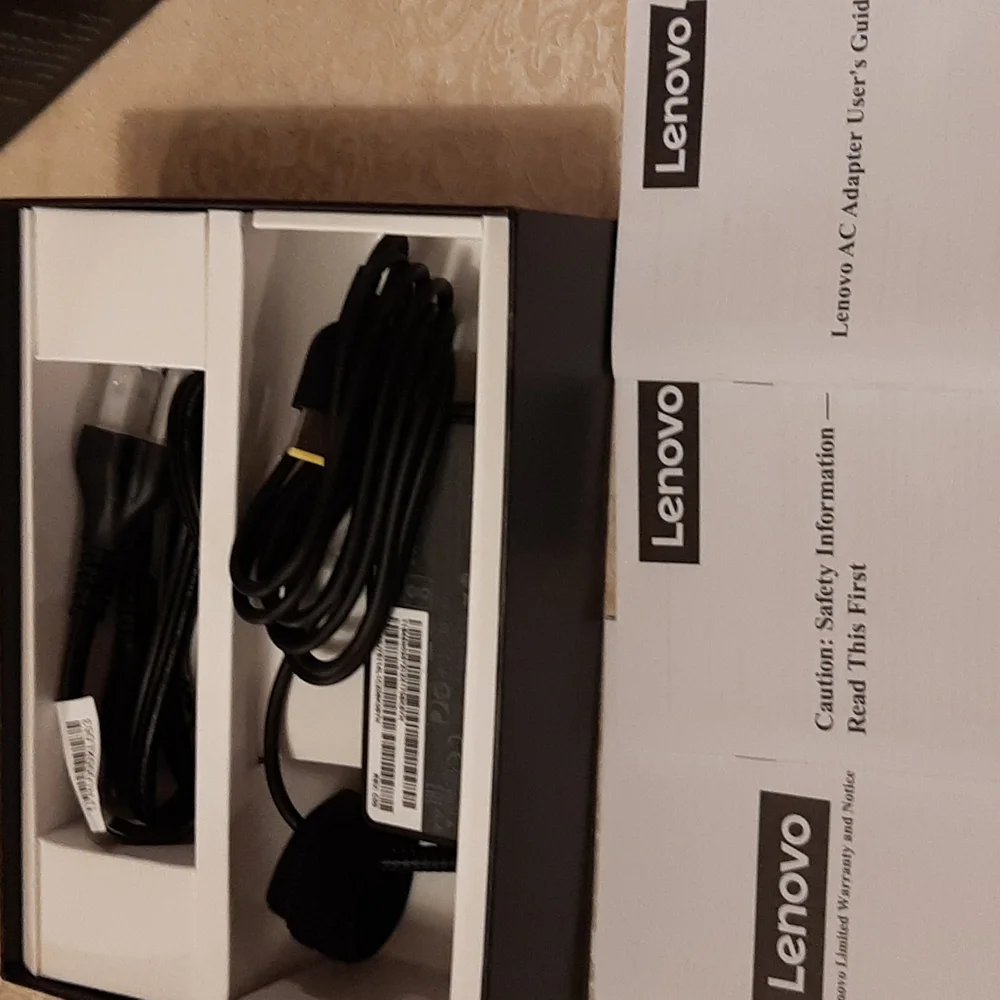 Unused Lenovo charger!
